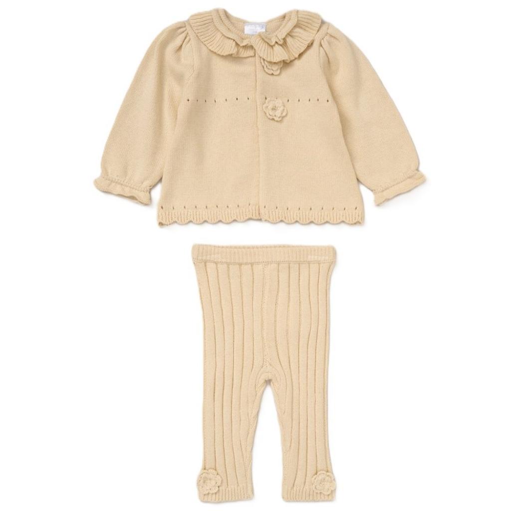 Knitted Frilled 2-Piece Set – by Rock-a-Bye Baby (3–12 Months) LAST ONE‼️ - Image 2