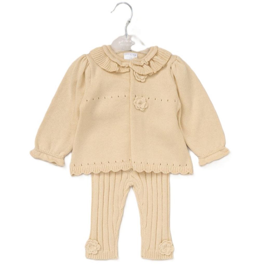 Knitted Frilled 2-Piece Set – by Rock-a-Bye Baby (3–12 Months) LAST ONE‼️ - Image 3