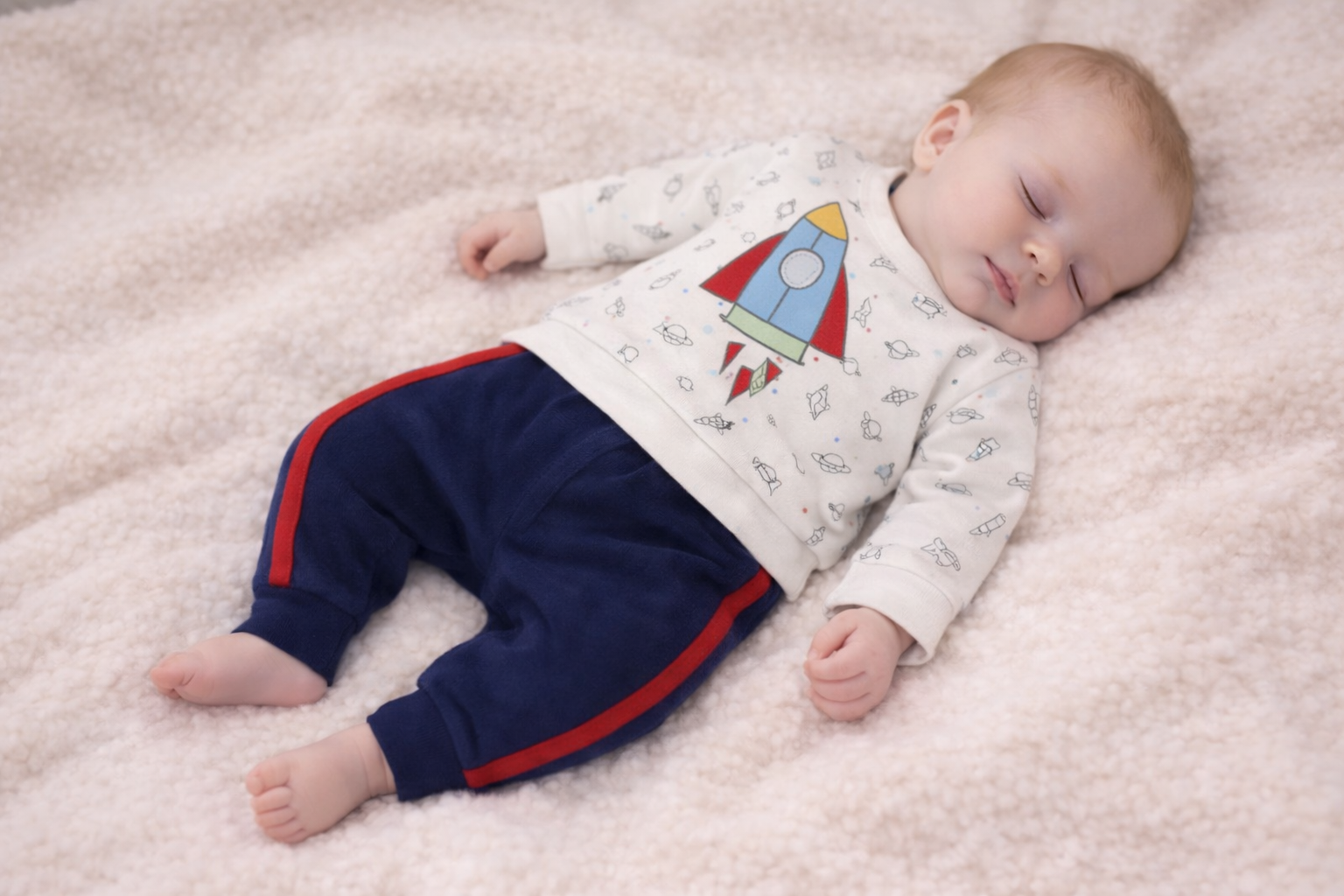 Rocket Cord 2-Piece Set – by Watch Me Grow (3–9 Months)