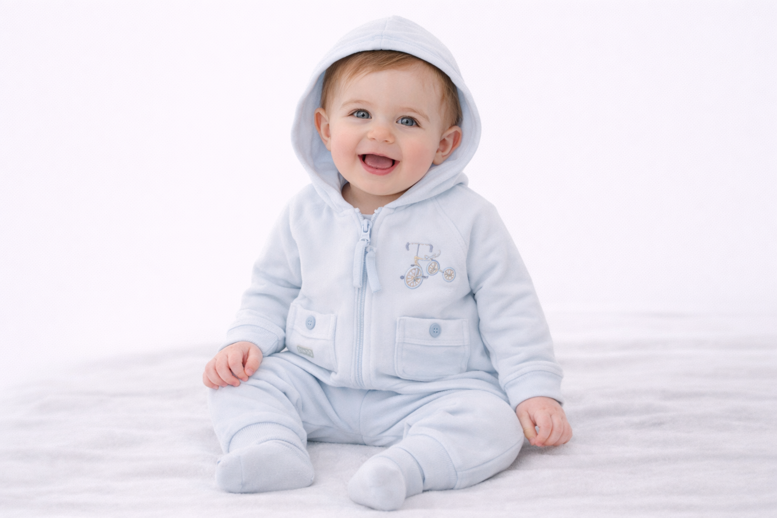 Tricycle Jacket – by Mintini (3–9 Months)