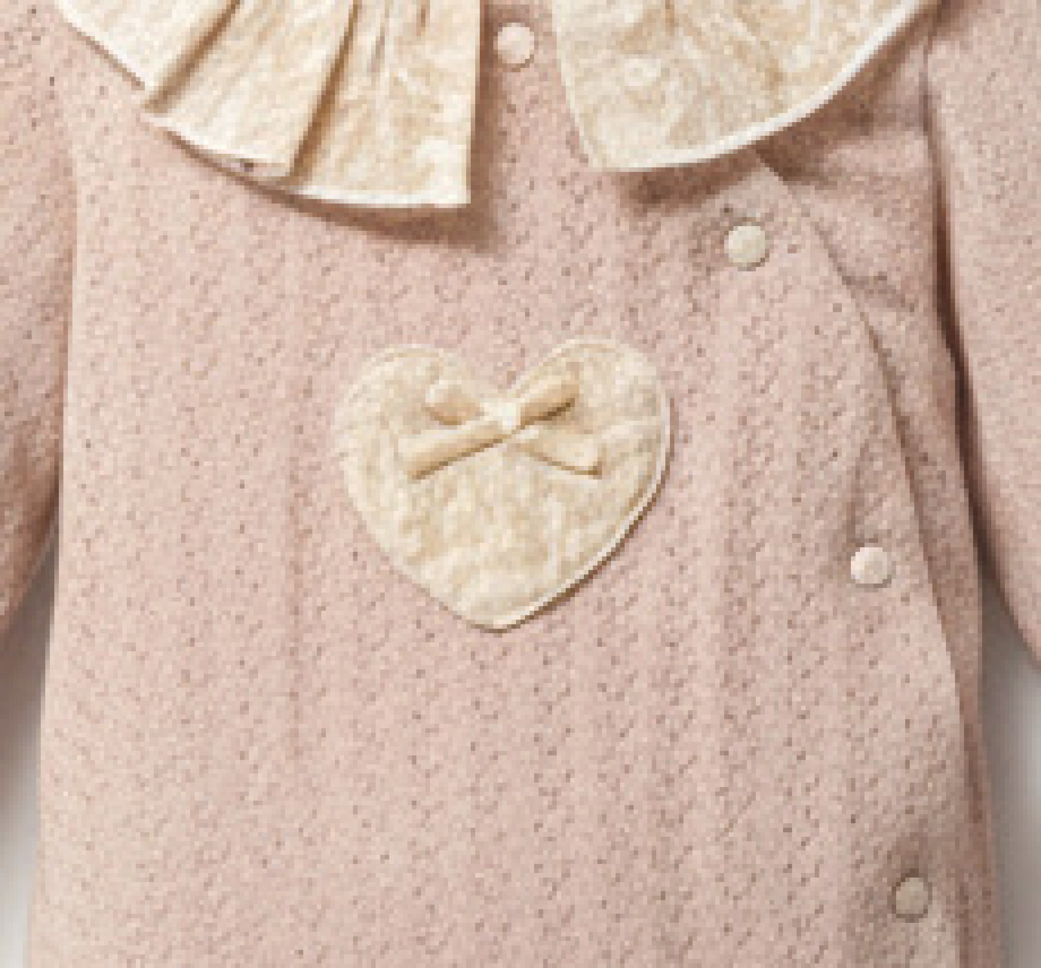 Smocked Floral & Pointelle All-in-One Set – by Tongs Baby (0–6 Months) - Image 3
