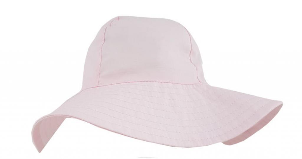 Wide Brim Bow Hat – by Pesci Kids (6–12 Months; 12–18 Months)