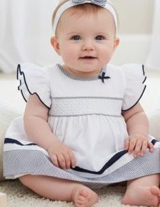 Smocked Dress Set – by Rock-a-Bye Boutique (0–9 Months)