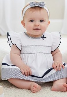 Smocked Dress Set – by Rock-a-Bye Boutique (0–9 Months)