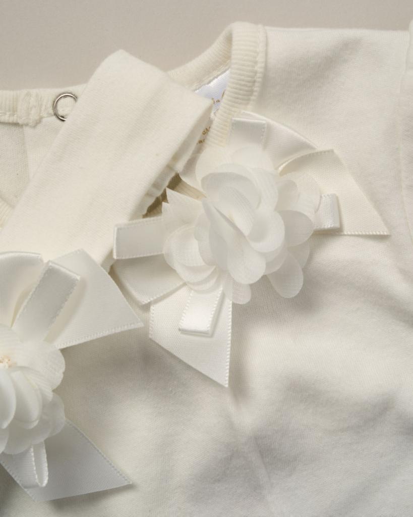 White Tutu Sleeper Set – by Rock a Bye Boutique (3–9 Months) - Image 2