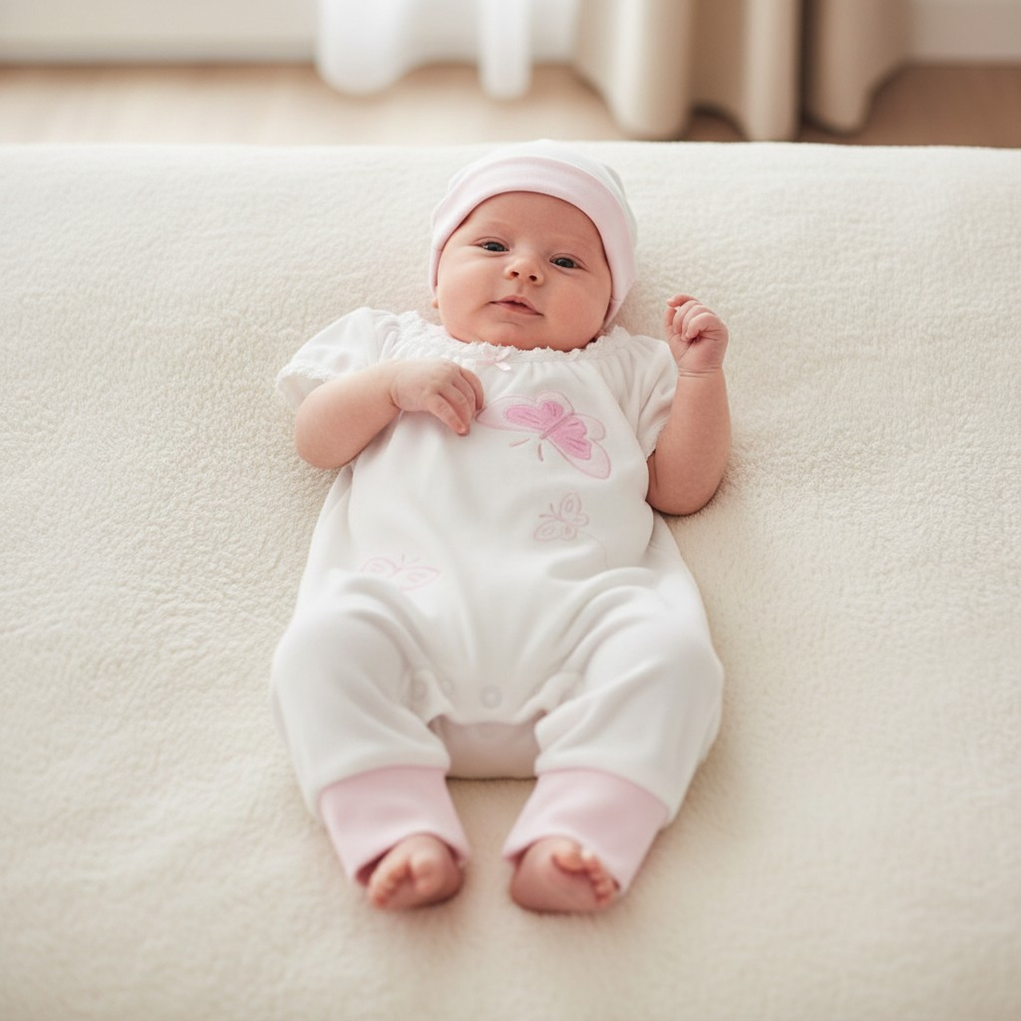 “Butterfly” Romper Set – by My Little Chick (Newborn–6 months)