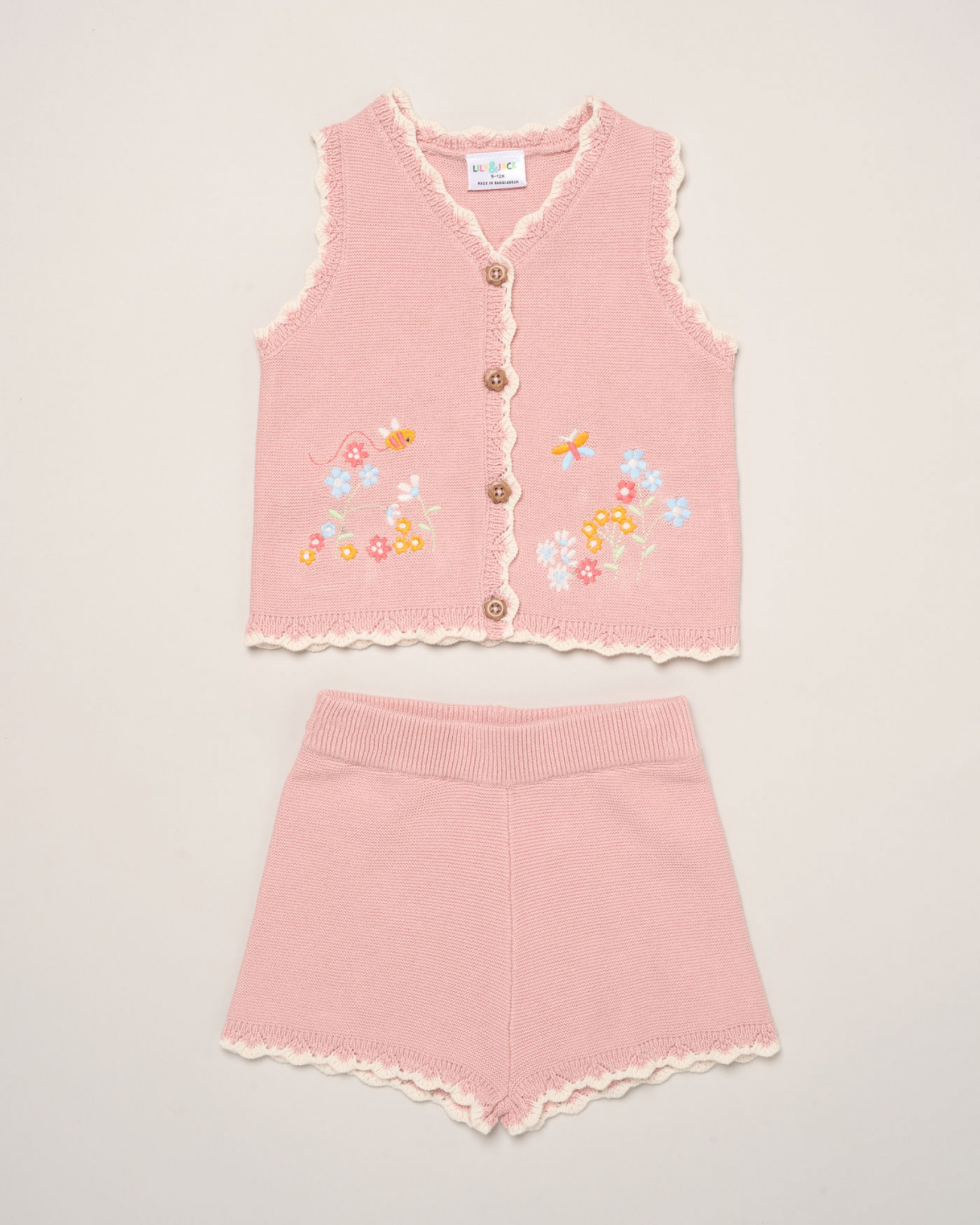 True Knit Cotton Set – by Lily & Jack (9–18 Months) - Image 3