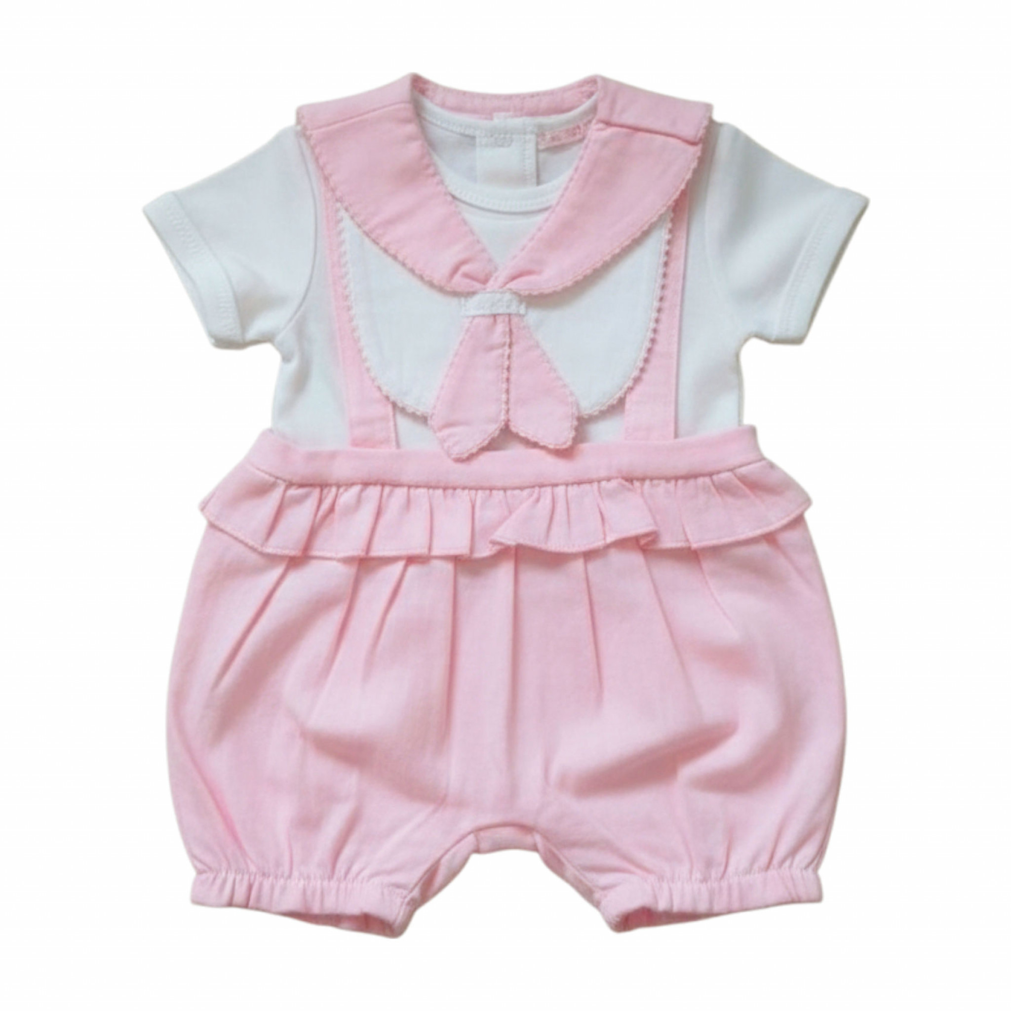 Romper Set with Bib – by My Little Chick (Newborn–6 Months) - Image 2