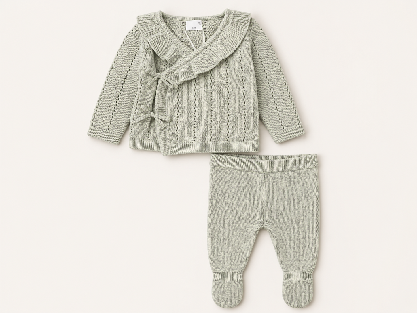 Wrap Two-Piece Set – by Rock-a-Bye Baby (0–12 Months) - Image 2