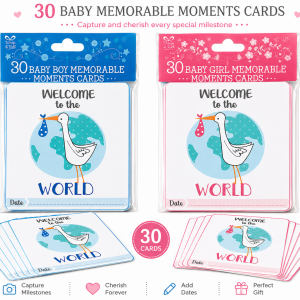 Baby Moments Milestone Cards – by Eurowrap