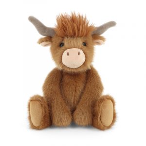 20cm Keeleco Enchanted World Highland Cow – by Keel Toys