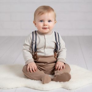 Coffee Braces & Pocket All In One – by Bello Joy (0–9 Months)