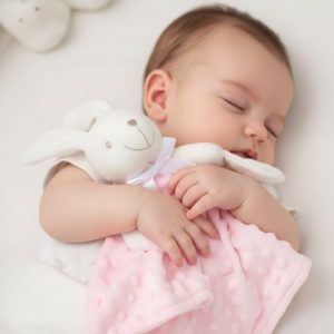 Pink Bubble "Bunny" Baby Comforter – by Rock A Bye Boutique (35cm)