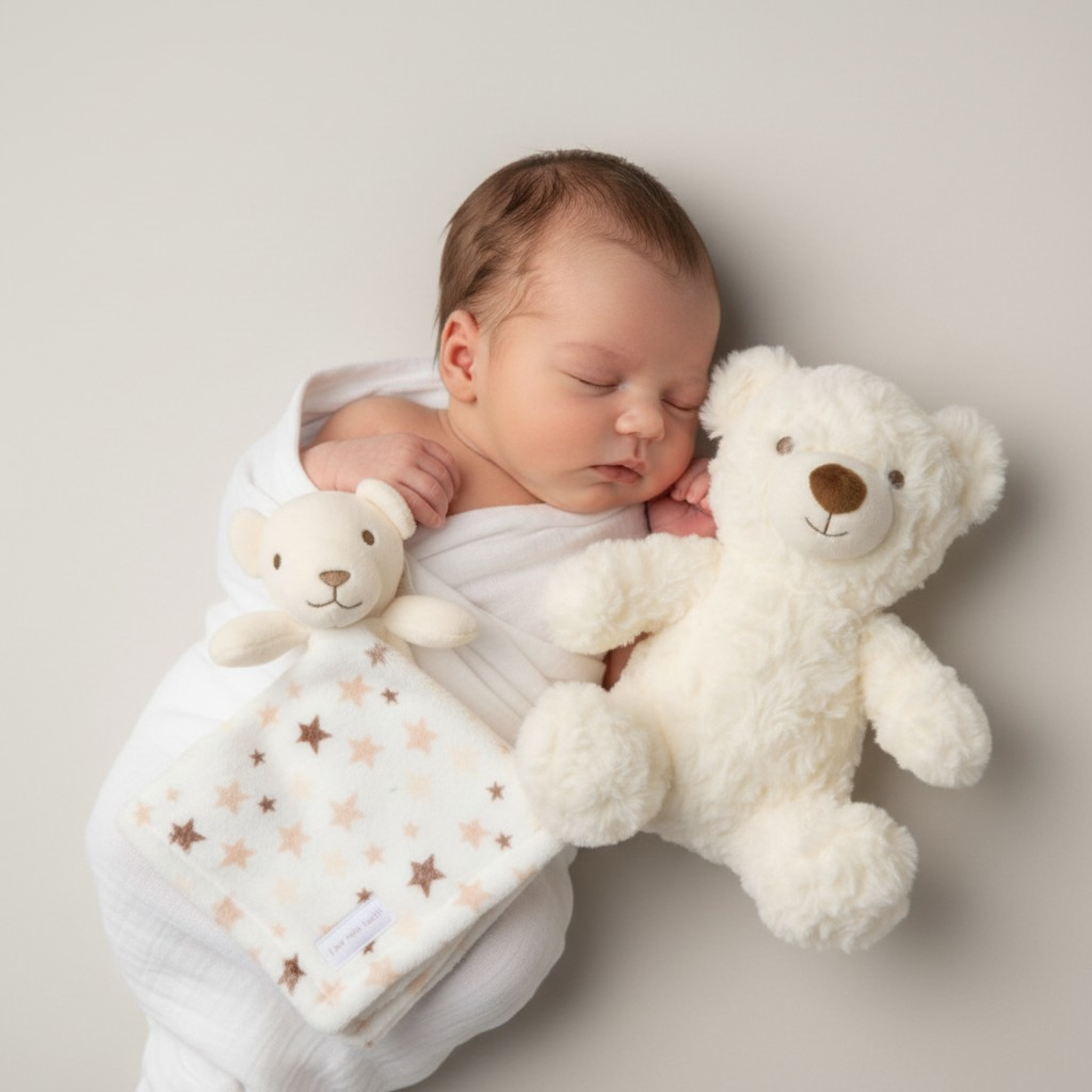 White Bear Soft Toy & Comforter Set – by Snuggle Tots