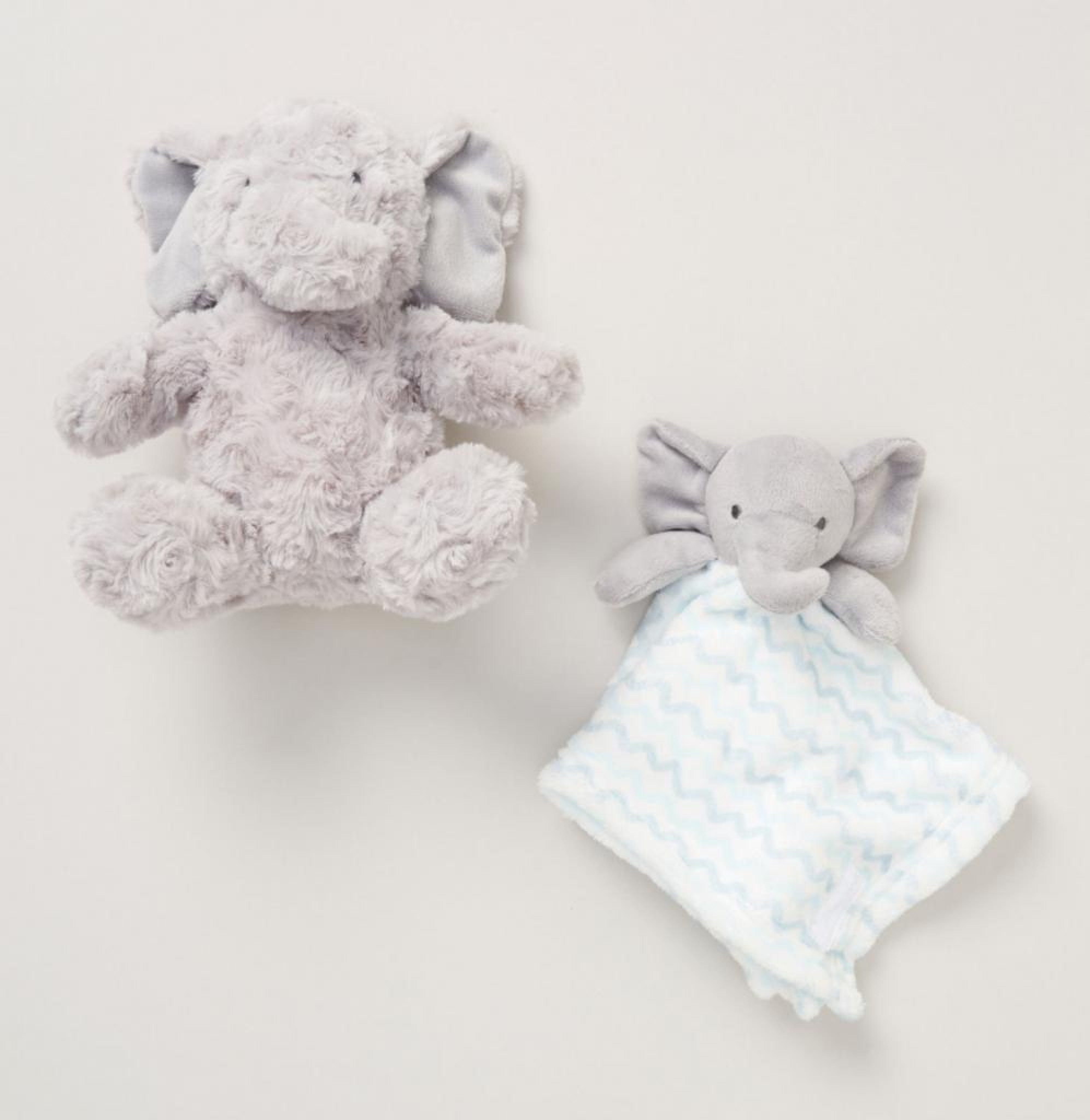 Sky Blue Elephant Soft Toy & Comforter Set – by Snuggle Tots - Image 5